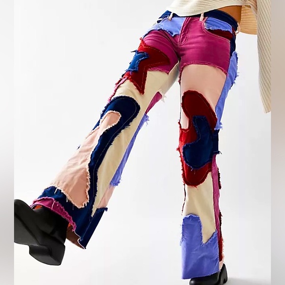 Free People Pants - Free People • Supernova Cord Jeans in Young Lovers Corduroy Bell Bottoms